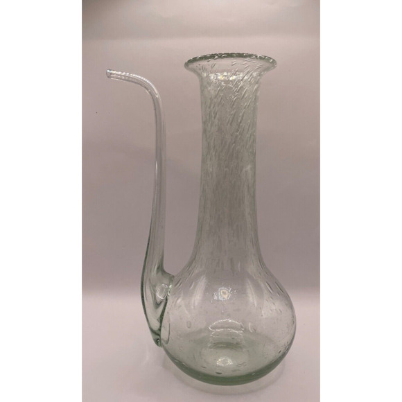 Biot Other - Handblown La Verrerie de Biot Arlequin France Bubbles Art Glass Signed